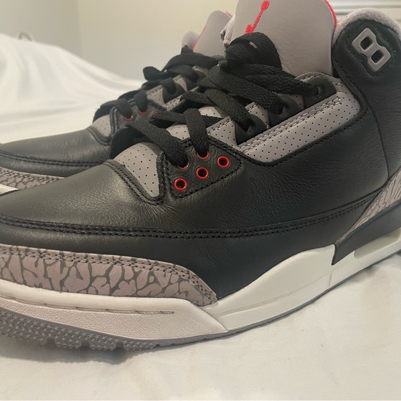 Jordan Retro 3 Black Cement 2024 - Picture 8 of 9
